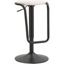 Barhocker mit Höhenverstellung Destiny, weiß