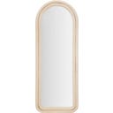 Mauro Ferretti Wandspiegel Cloe Creme Samt