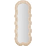 Mauro Ferretti Wandspiegel Miki Creme Samt