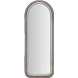 Mauro Ferretti Wandspiegel Cloe Grau Samt
