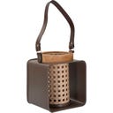 Mauro Ferretti Laterne aus Eisen & Rattan