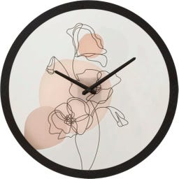 Mauro Ferretti Wanduhr Flower -B-