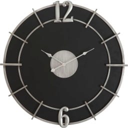 Mauro Ferretti Wanduhr Silver Glam