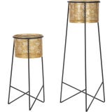 Mauro Ferretti Blumentopfhalter-Set Exy, 2 St&uuml;ck