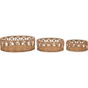 Mauro Ferretti Tablett-Set Fuji, 3-teilig