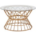 Mauro Ferretti Couchtisch Panama Circle Ø 75 x 44,5 cm