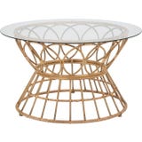 Mauro Ferretti Couchtisch Panama Circle &Oslash; 75 x 44,5 cm