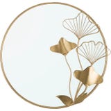 Mauro Ferretti Wandspiegel mit Blumenmuster