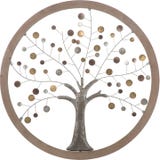 Wanddekoration Baum des Lebens &Oslash; 80 cm x 2 cm