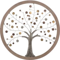 Wanddekoration Baum des Lebens Ø 80 cm x 2 cm