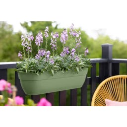 Balkonsko korito vibia campana easy hanger XXL 70cm - pistacija zelena