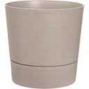 elho foss rond 25cm - paddenstoel beige