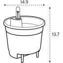 elho Système d'Auto-Arrosage - Ø 15 cm x H 14 cm