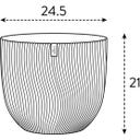 elho Planteringskruka Sereh Rund 25 Cm