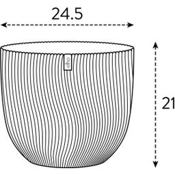 elho Planteringskruka Sereh Rund 25 Cm