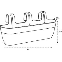 Balkonglåda Vibia Campana Easy Hanger XXL 70 Cm