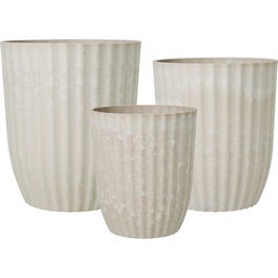 Wikholm Form Yodit Planter Set of 3 - Sand