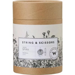 Wikholm Form Spago di Iuta con Mini Forbici Spira - 1 set