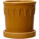 Wikholm Form Lykke Übertopf 2er-Set gelb - 1 Set