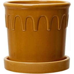 Wikholm Form Lykke Übertopf 3er-Set gelb - 1 Set