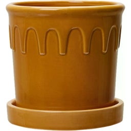 Wikholm Form Lykke Übertopf 3er-Set gelb - 1 Set