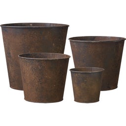 Wikholm Form Ragna Pflanztopf 4er-Set rost - 1 Set