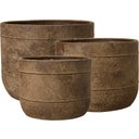 Wikholm Form Pflanztopf 3er-Set rost - 1 Set