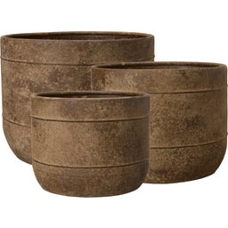 Wikholm Form Pflanztopf 3er-Set rost - 1 Set