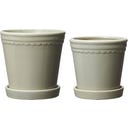 Wikholm Form Lot de 2 Cache-Pots Astrid lin - petit