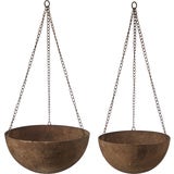 Wikholm Form Embla H&auml;ngepflanzgef&auml;&szlig; 2er-Set rost