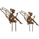 Wikholm Form Gartenstecker Fairy 2er-Set - 1 Set