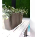 Wikholm Form Ronja Blumentopf rechteckig - braun