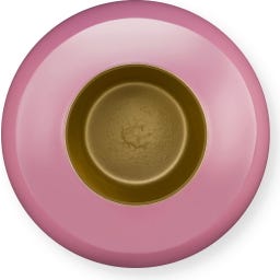 Pip Studio Metal Case 17 cm - Pink