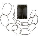 Botanopia Soporte para Plantas Trepadoras - Latón con revestimiento negro