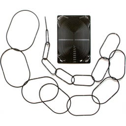 Botanopia Soporte para Plantas Trepadoras - Latón con revestimiento negro