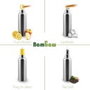 Bambaw Roestvrijstalen Thermosfles, 1000 ml - Natural Steel