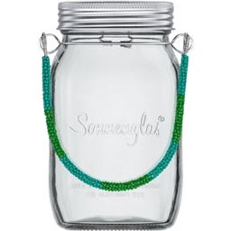 Sonnenglas® Beadwork Handle - Solarlampe - Turquoise/Green