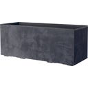 Vaso Millenium con Serbatoio d'Acqua - 59 cm - Antracite