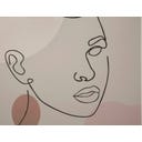 Mauro Ferretti Druck mit Rahmen Face -C-