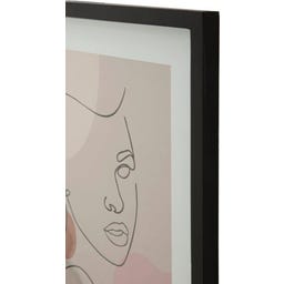 Mauro Ferretti Druck mit Rahmen Face -C-