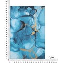 Mauro Ferretti Leinwandbild mit Farbdruck Blu Rey