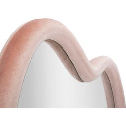 Mauro Ferretti Wandspiegel Cloud Pink Velvet