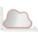 Mauro Ferretti Miroir Mural Cloud Pink Velvet