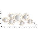 Mauro Ferretti Wanddekoration Mirrors Gold