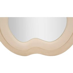 Mauro Ferretti Wandspiegel Miki Creme Samt