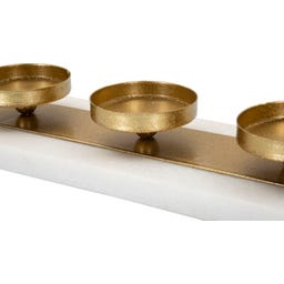 Mauro Ferretti Marble Candle Holder