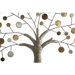 Wanddekoration Baum des Lebens, Ø 61 x 1,8 cm