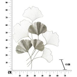 Mauro Ferretti Wanddekoration Goxy silber