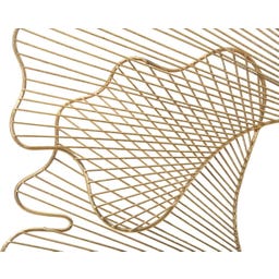 Mauro Ferretti Wanddekoration Glam Leaf