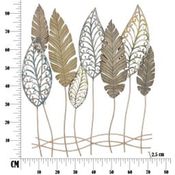 Mauro Ferretti Wanddekoration Blätter -C-